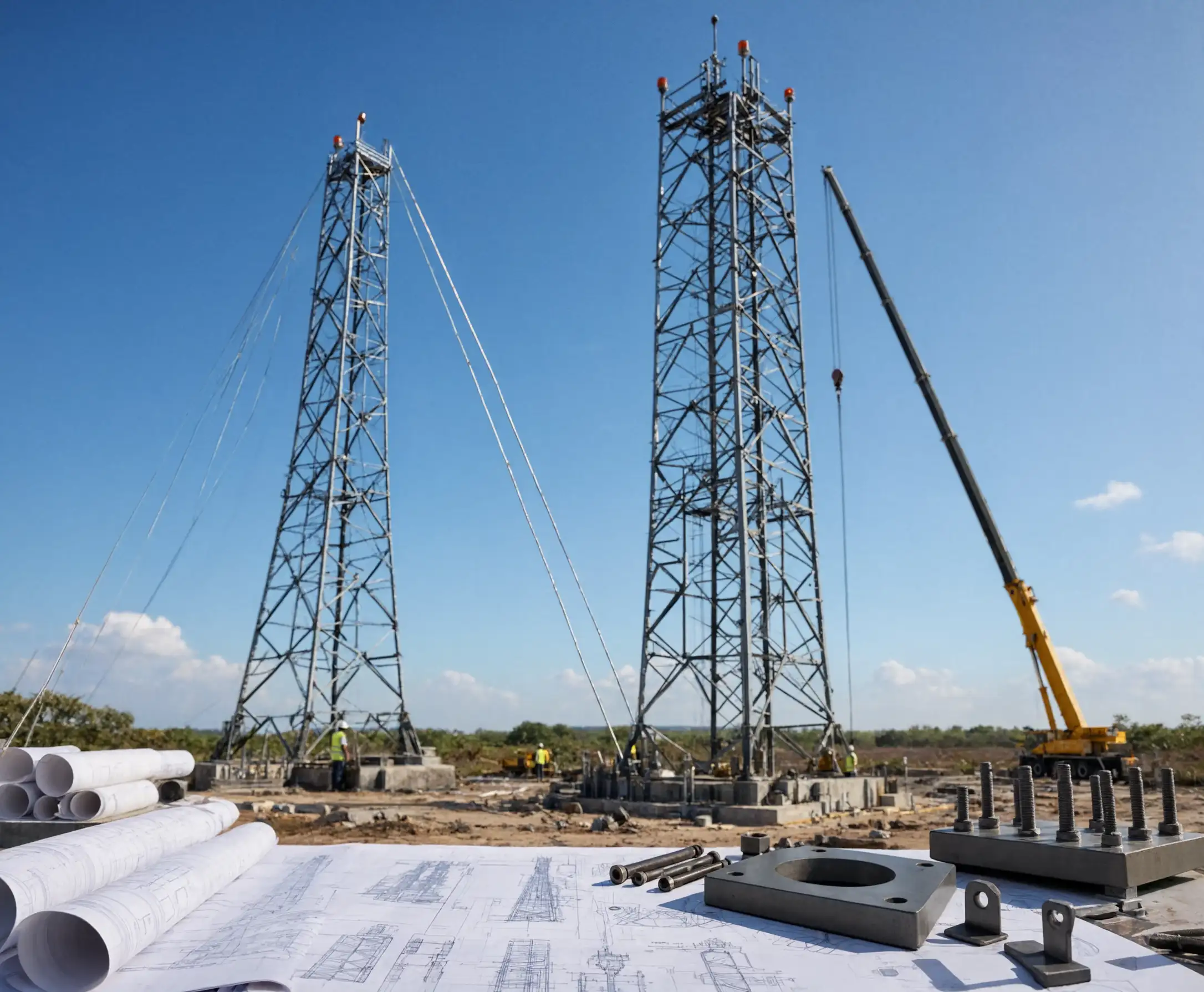 Planos de torres y cálculo estructural