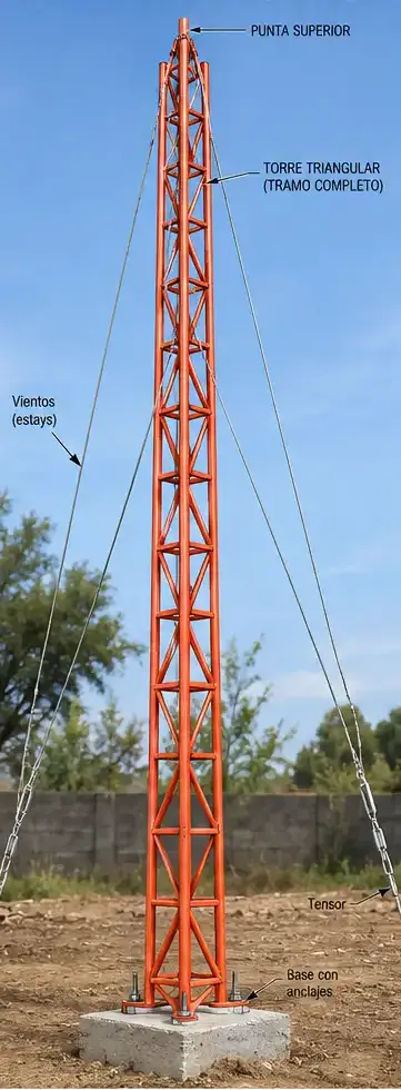 Torre liviana — proyecto completado